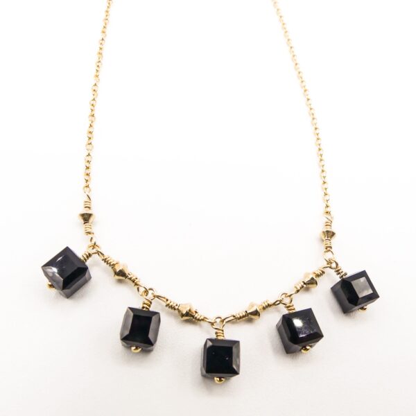 Collier HESPÉRIDE Noir – Image 2