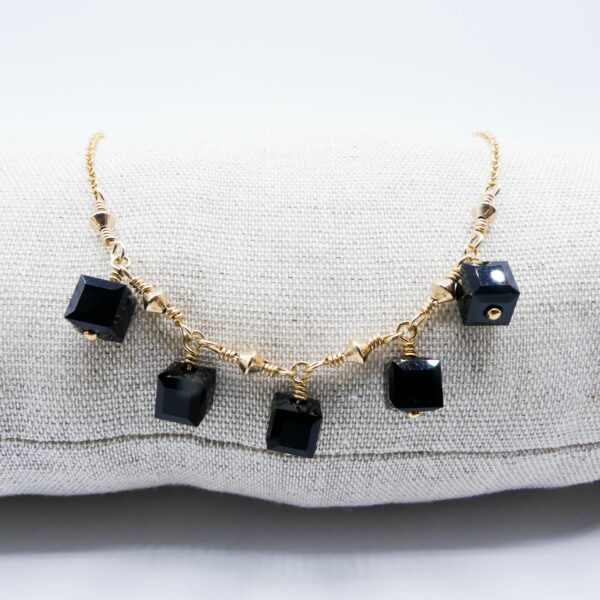 Collier HESPÉRIDE Noir – Image 3
