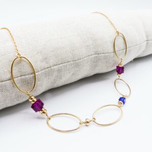 Collier AUBE Fuchsia