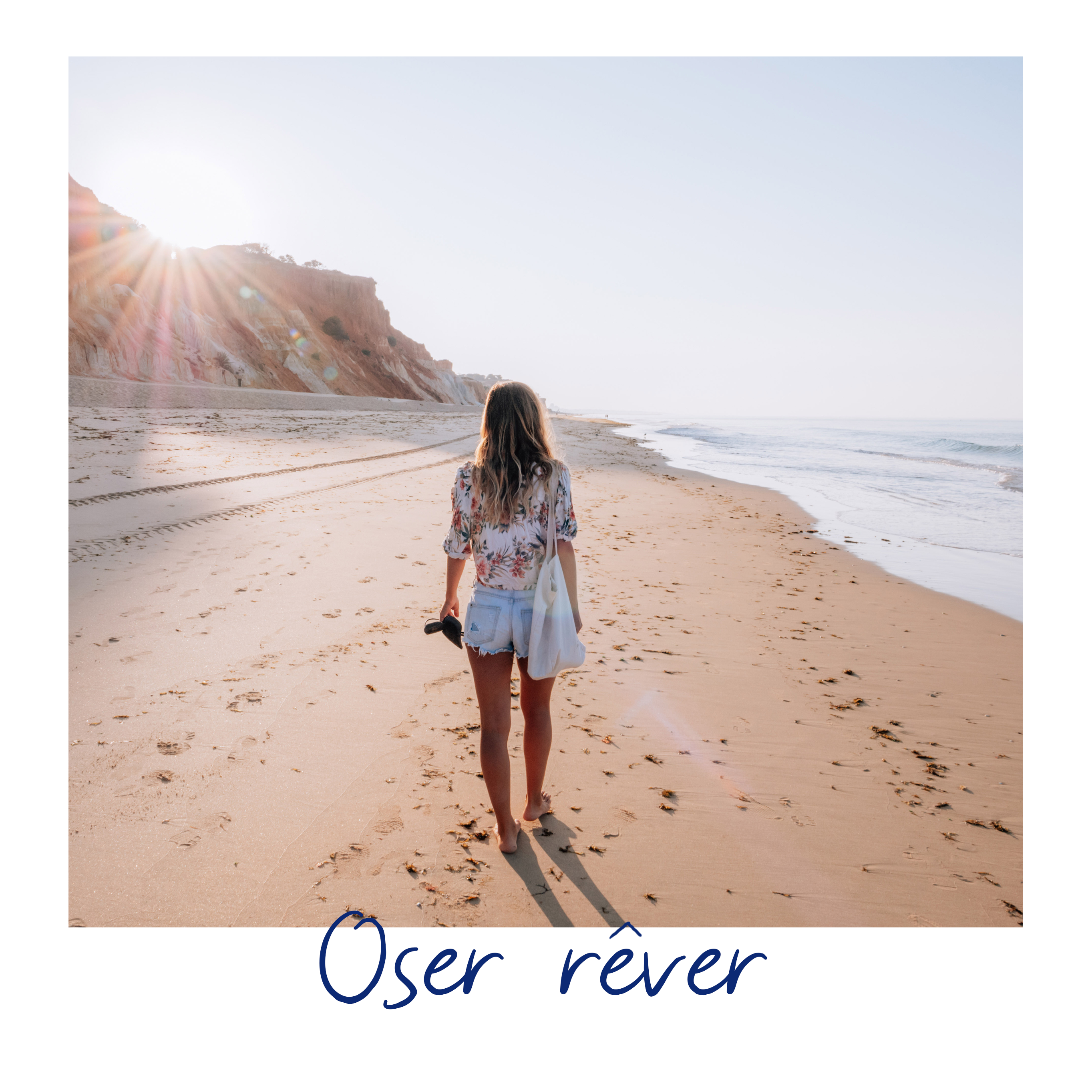 Oser de s’évader sur la plage en portant des bijoux d'oser rêver