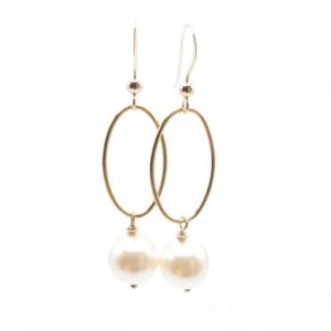 Boucles d'oreilles nacrées