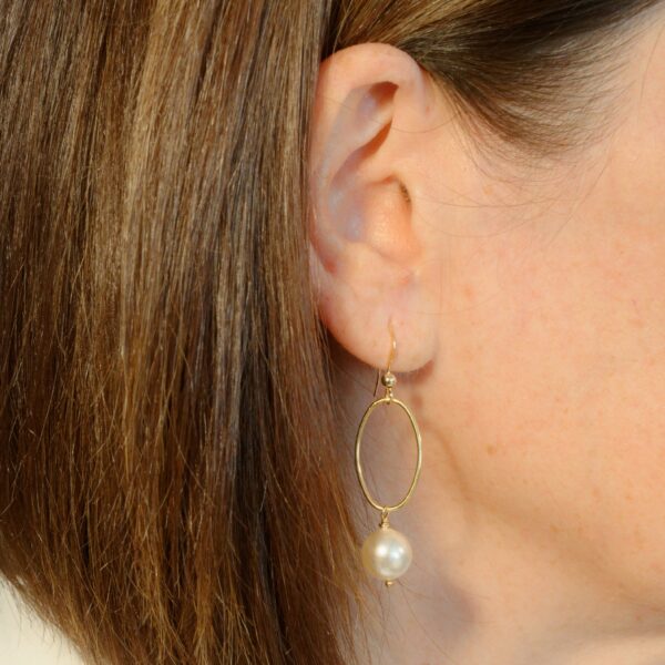Boucles d'oreilles nacrées – Image 2