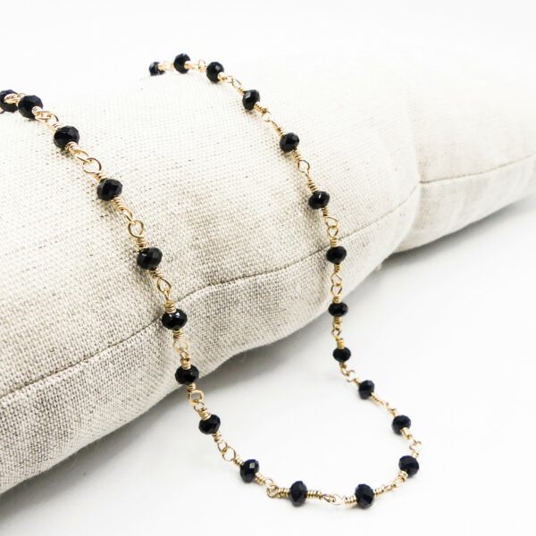 Collier ESTRELA Noir – Image 2