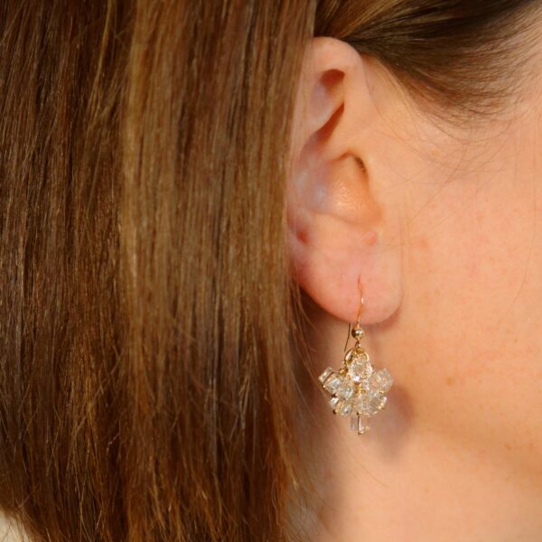 Boucles d'oreilles OLIVIA Cristal – Image 2