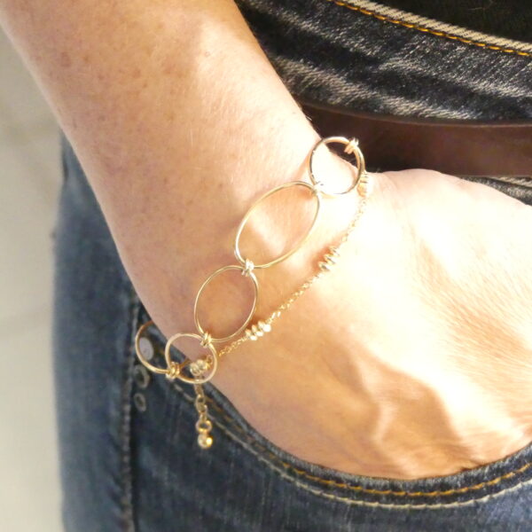 Bracelet AREA en Gold Filled – Image 2