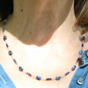 Collier FEEL GOOD STONES Sodalite