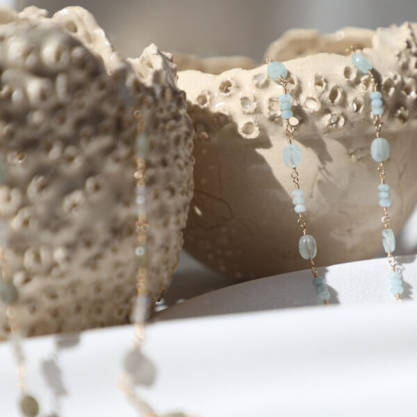 Collier FEEL GOOD STONES Aigues-marines