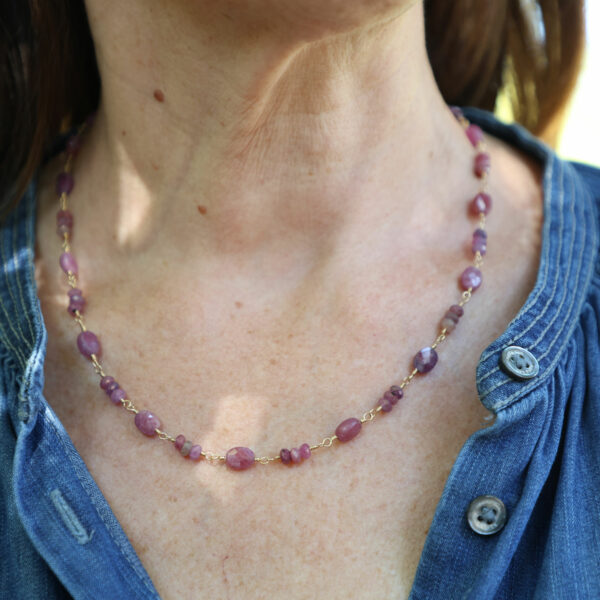 Collier FEEL GOOD STONES Rubis – Image 2
