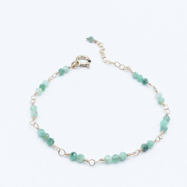 Bracelet FEEL GOOD STONES Émeraudes – Image 2