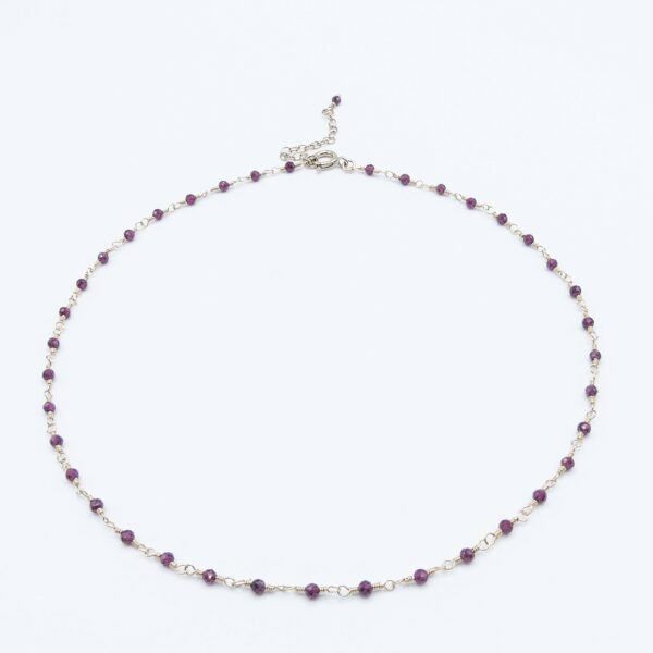 Collier ESTRELA Grenats – Image 3