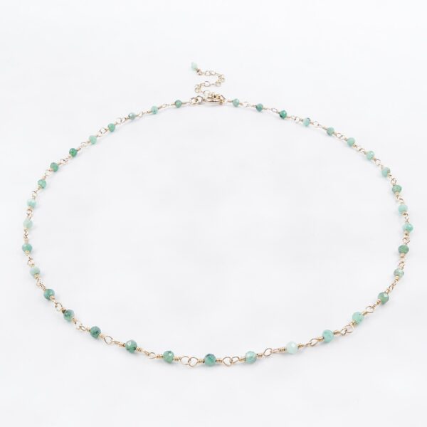Collier ESTRELA Émeraudes – Image 3