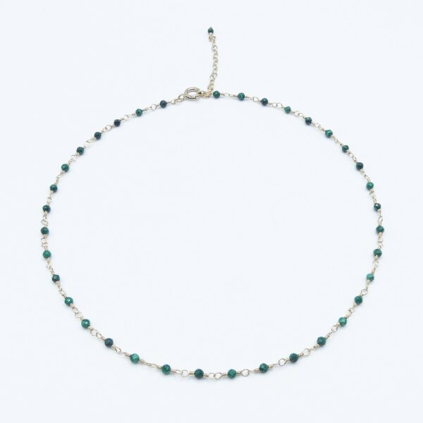 Collier ESTRELA Malachites – Image 3
