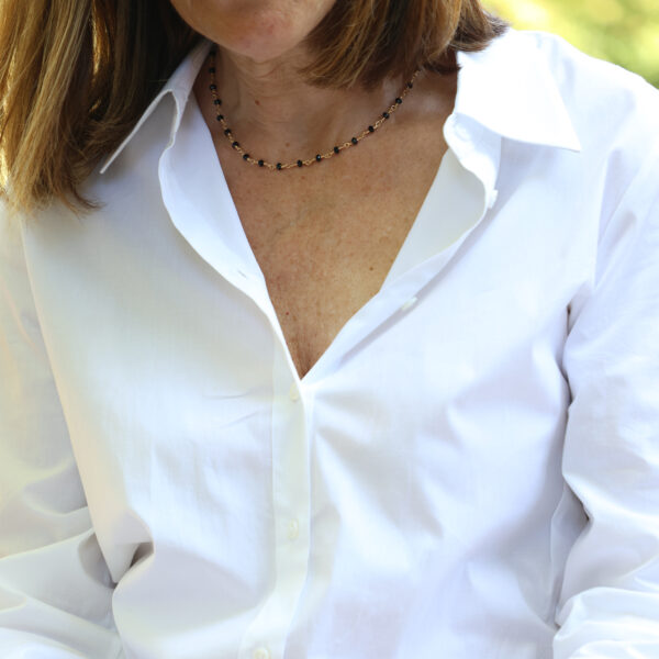 Collier ESTRELA Noir – Image 3