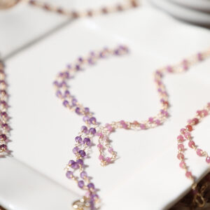 Collier ESTRELA Améthystes