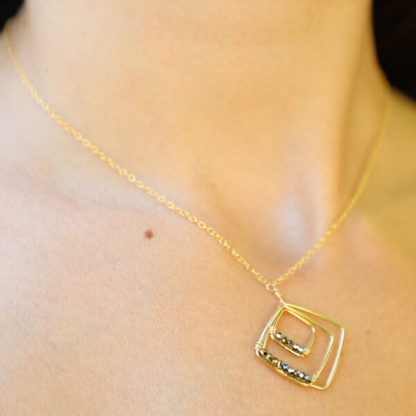 Collier SONHO 3 anneaux – Image 3