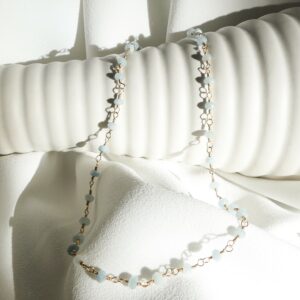 Collier ESTRELA Aigues-marines