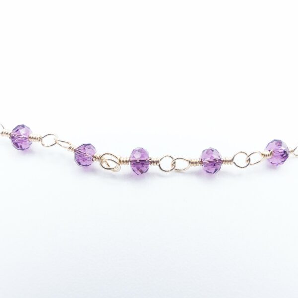 Collier ESTRELA Cristal Améthyste – Image 2