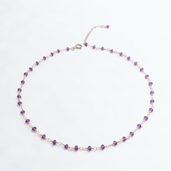 Collier ESTRELA Cristal Améthyste – Image 3