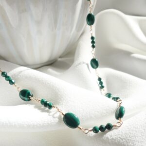 Collier FEEL GOOD STONES Malachites