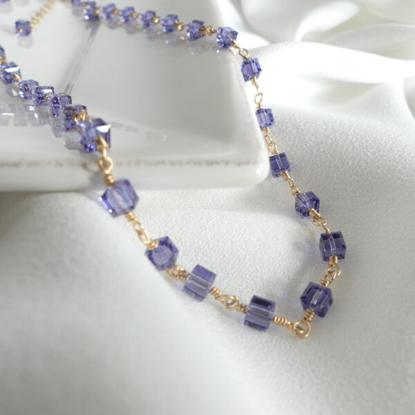 Collier OCÉAN Tanzanite – Image 2