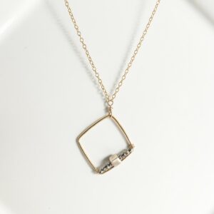 Collier SONHO Cube argent