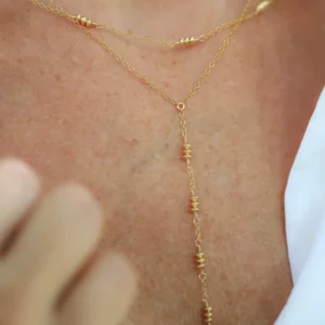 Collier cravate AREA Gold Filled