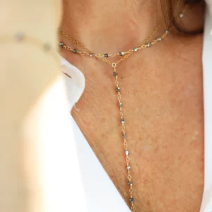 collier MIDNIGHT PEARLS