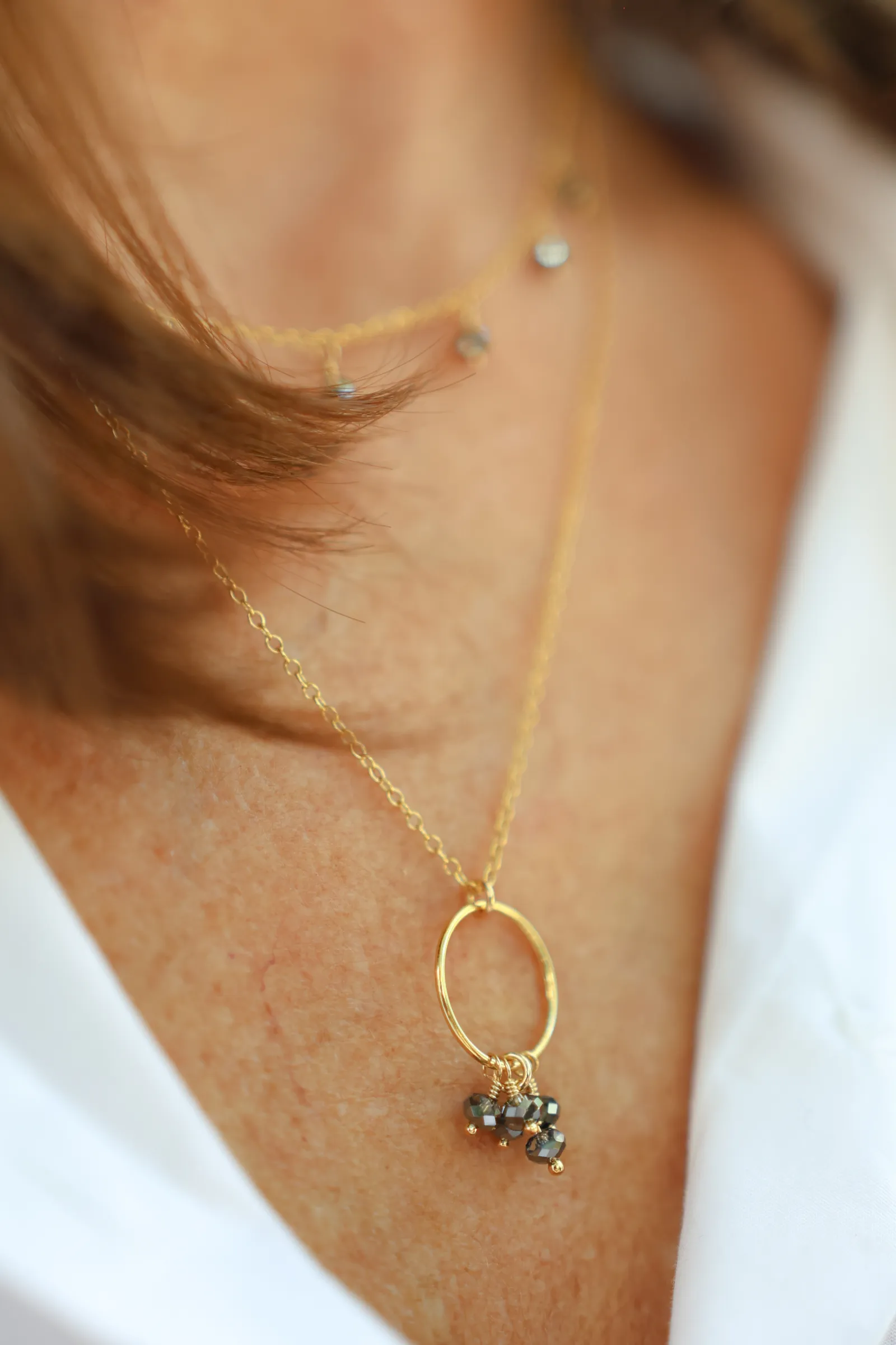 Collier anneau CONSTELLATION