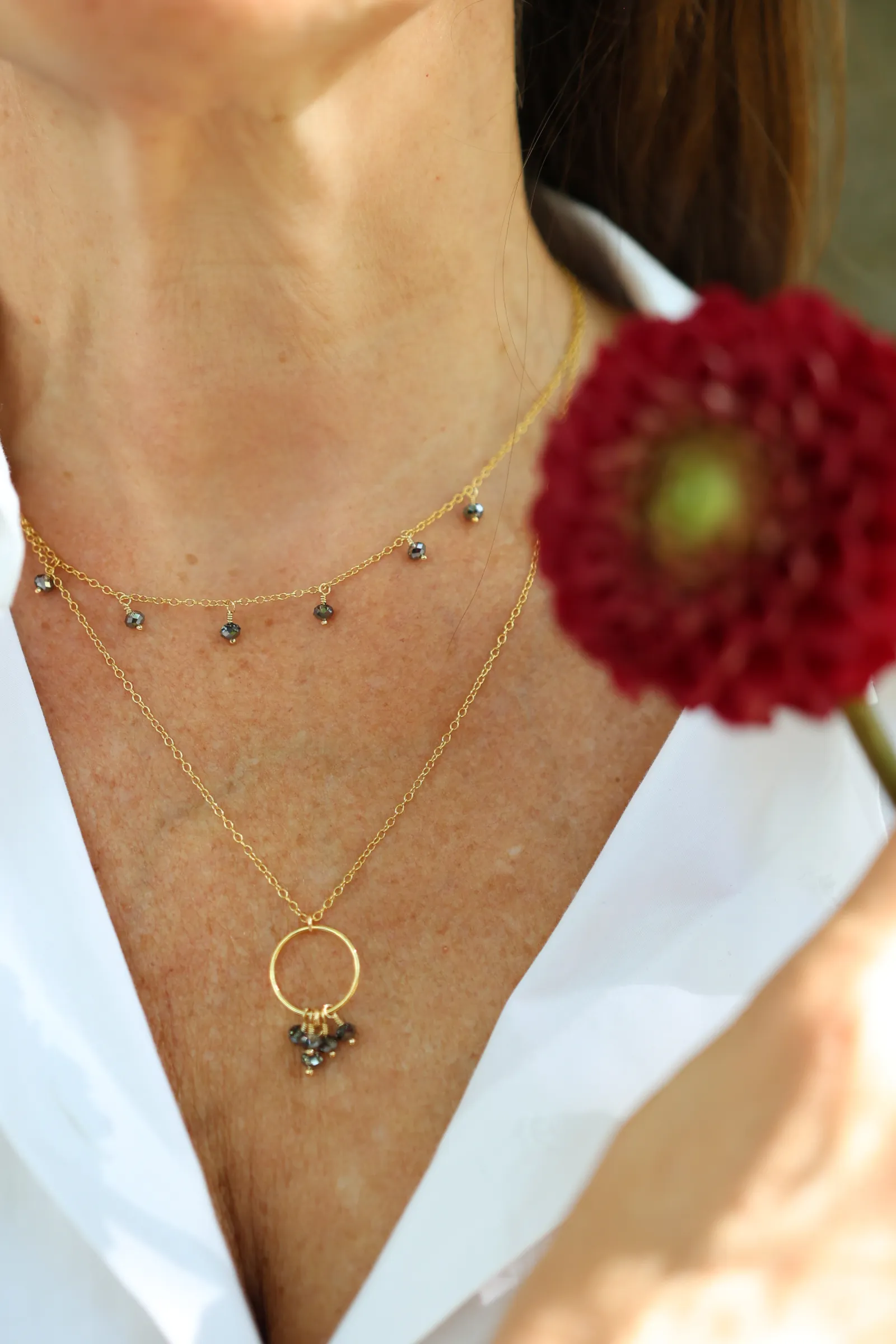 Collier anneau CONSTELLATION – Image 2